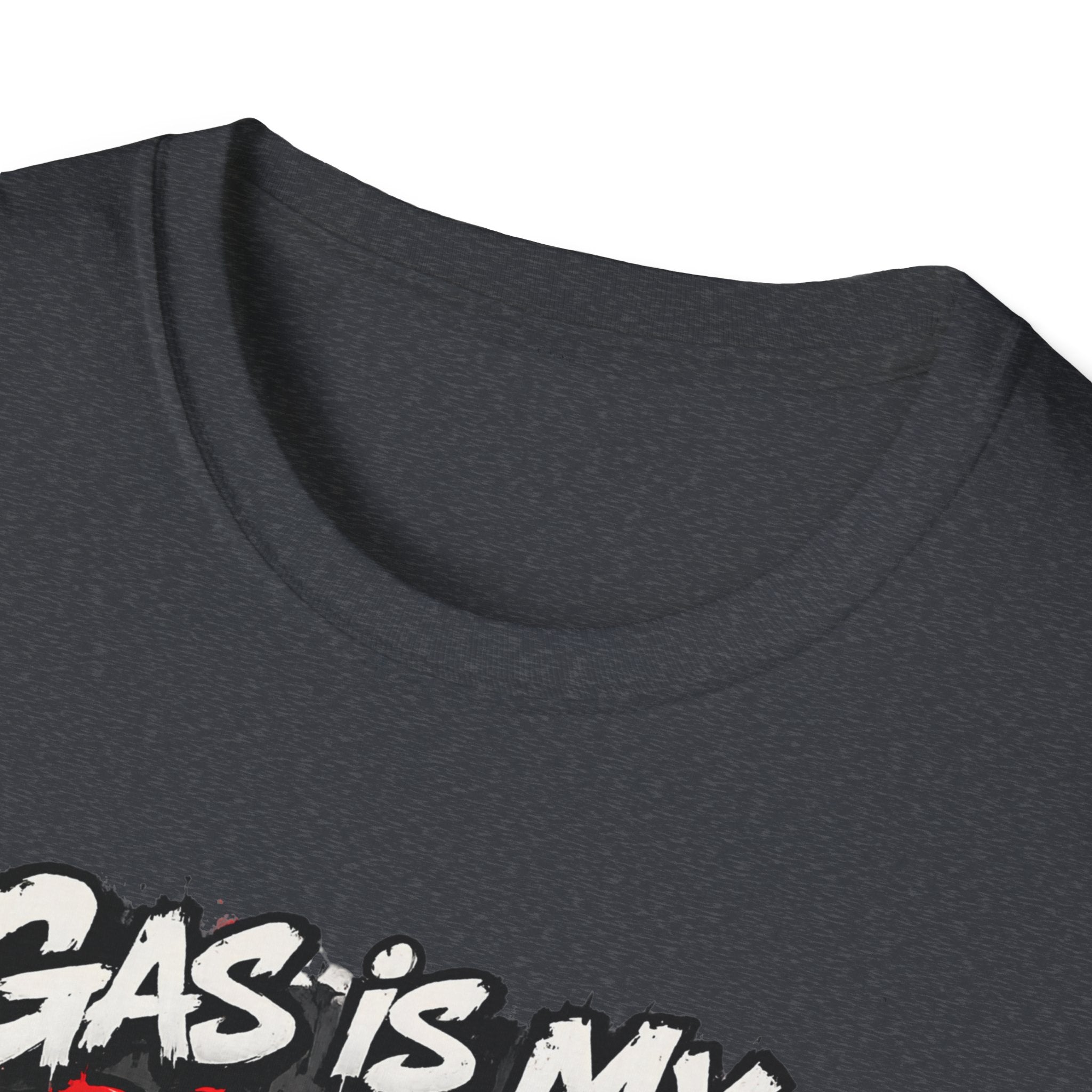 Gas Is My Personality T‑Shirt — Funny Car Fueling Graphic Tee for Gearheads