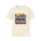 Beaches Do Be Crazy T-Shirt — Retro Surf Road Trip Tee