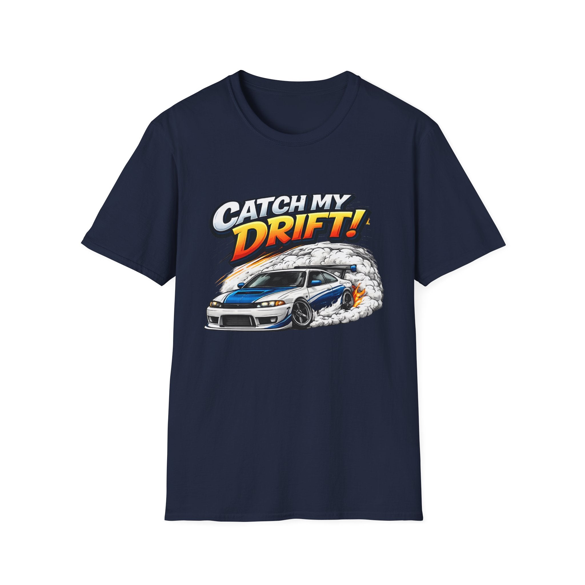 Catch My Drift! Drift Car T-Shirt — Racing Graphic Tee for Car Enthusiasts