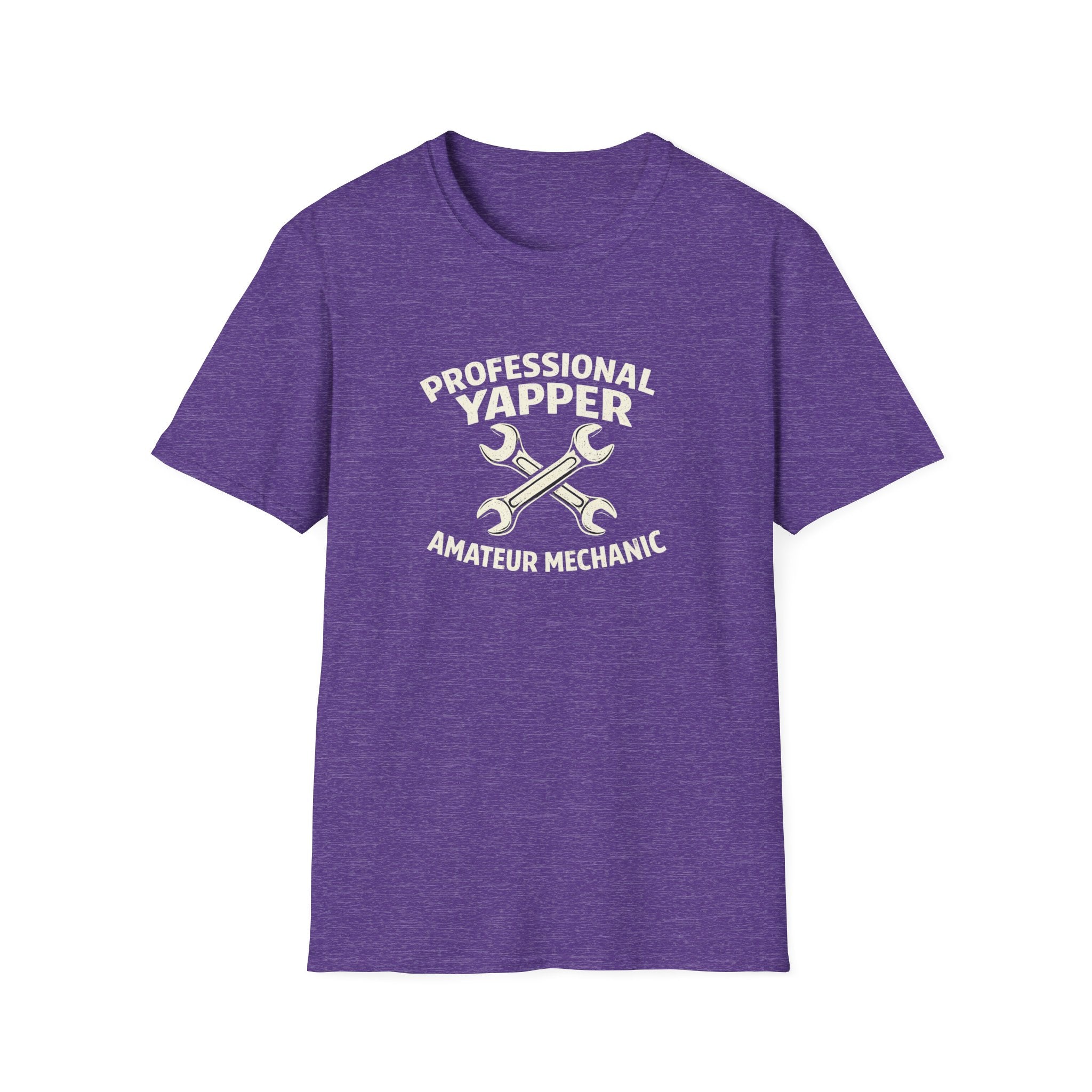 Professional Yapper T-Shirt — “Professional Yapper Amateur Mechanic” Funny Mechanic Tee