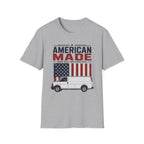 American Made Van T-Shirt — Patriotic USA Work Truck Tee