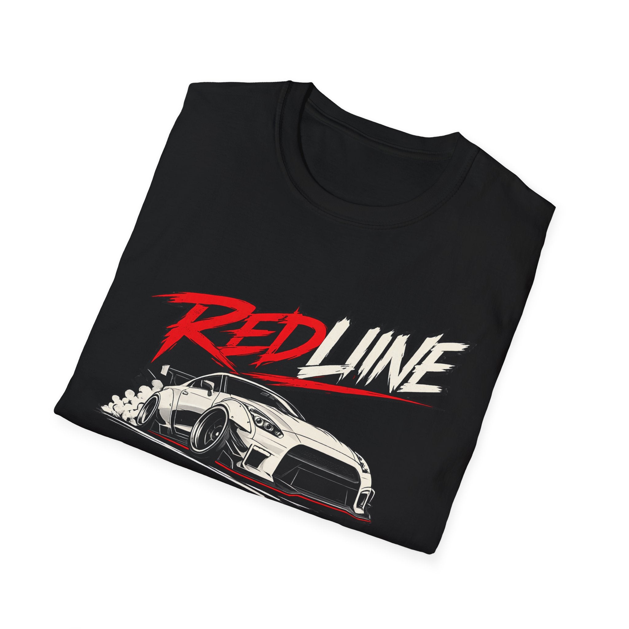 Redline Racing Car T-Shirt — Sporty Drift Graphic Tee