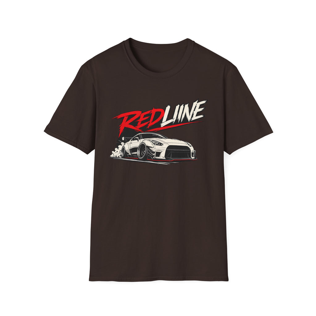 Redline Racing Car T-Shirt — Sporty Drift Graphic Tee