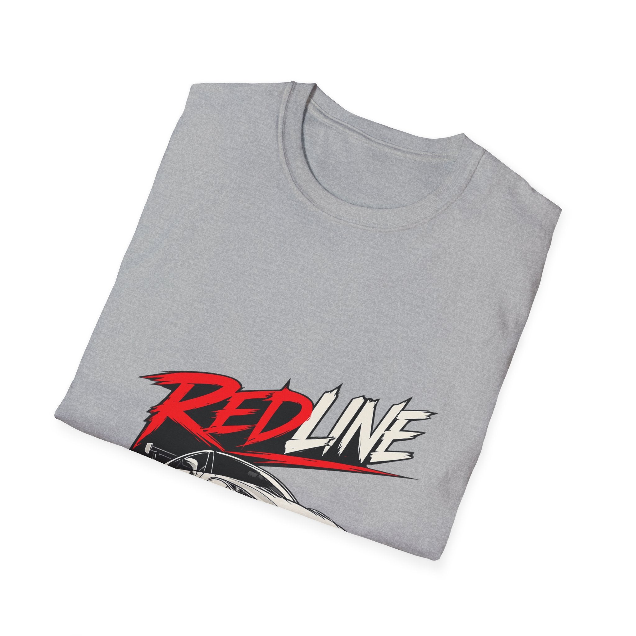Redline Racing Car T-Shirt — Sporty Drift Graphic Tee