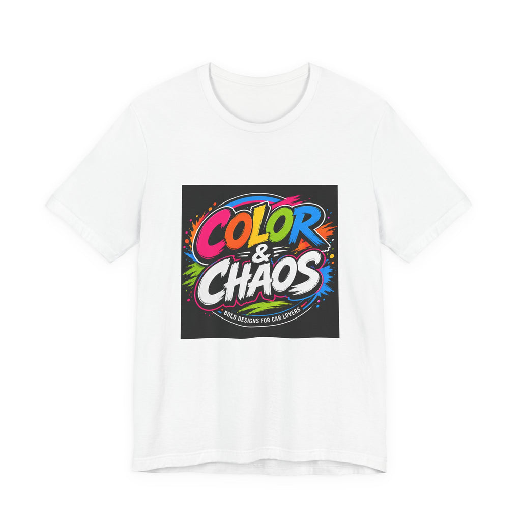 Color & Chaos Graphic Tee — Vibrant Streetwear T-Shirt