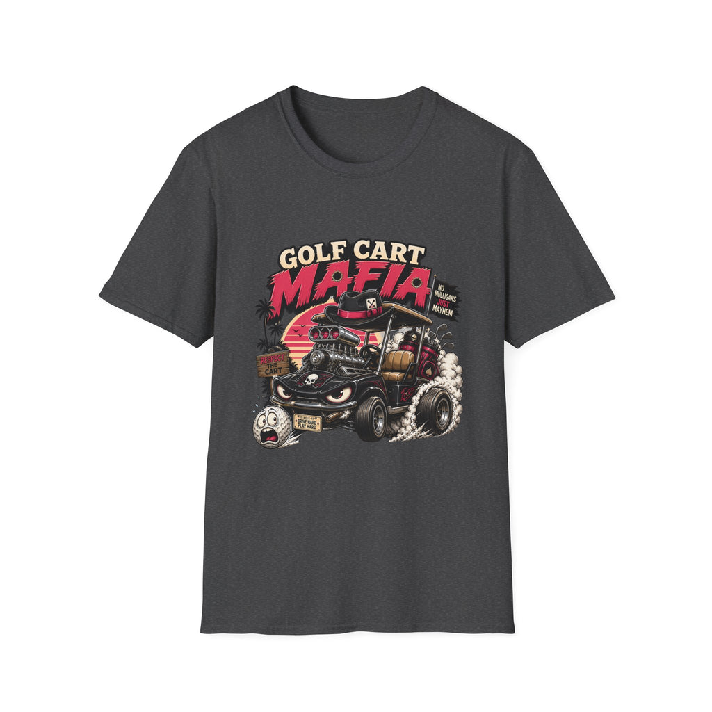 Golf Cart Mafia T-Shirt — Retro Off-Road Golf Cart Graphic Tee