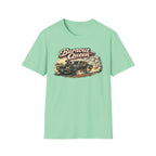 Burnout Queen T-Shirt — Vintage Muscle Car Graphic Tee