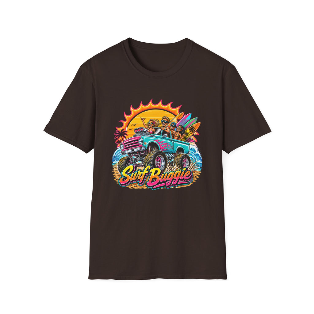 Surf Buggy T-Shirt — Retro Beach Cruiser Graphic Tee