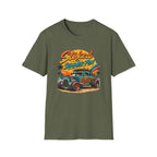 Stoked Summer Fun T-Shirt – Vintage Hot Rod Surf Graphic
