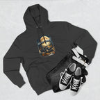 Night Drive Graphic Hoodie — 'Night Shift' Vintage Car Fleece Pullover