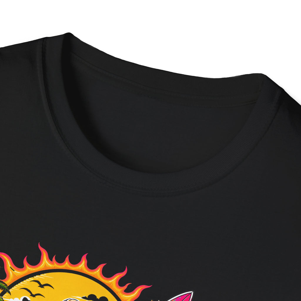 Beaches Do Be Crazy T-Shirt — Retro Surf Road Trip Tee