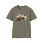 Burnout Queen T-Shirt — Vintage Muscle Car Graphic Tee