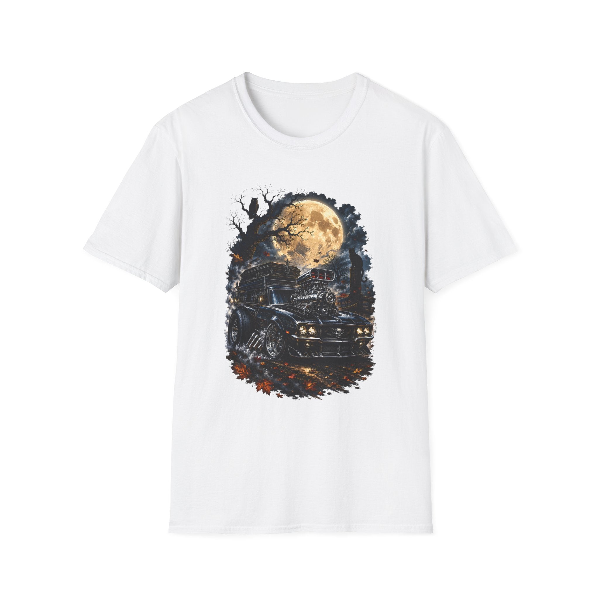 Halloween Full Moon Train T-Shirt