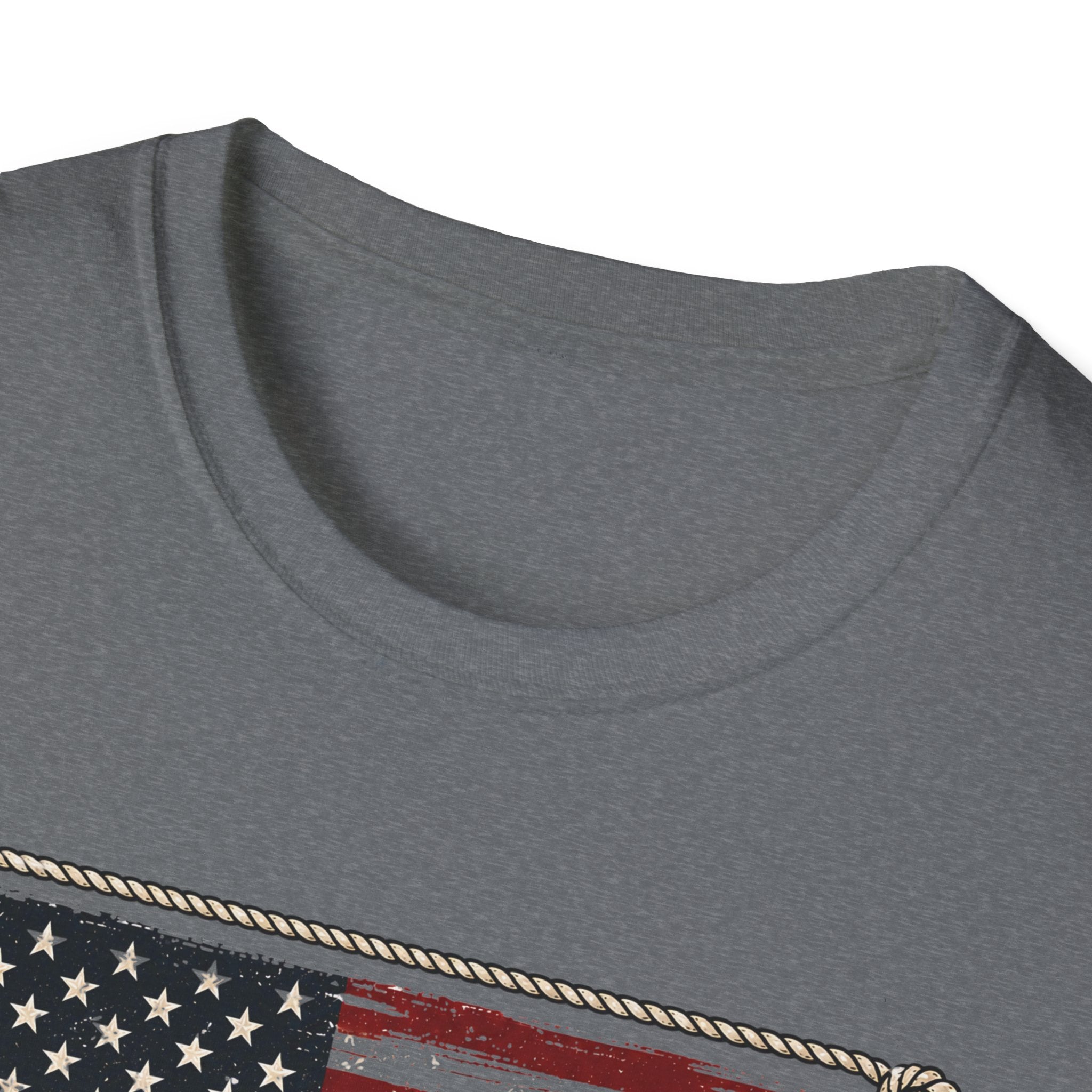 Made in America Truck T-Shirt — "Made in America. Built for the Land." Patriotic Vintage Pickup Tee