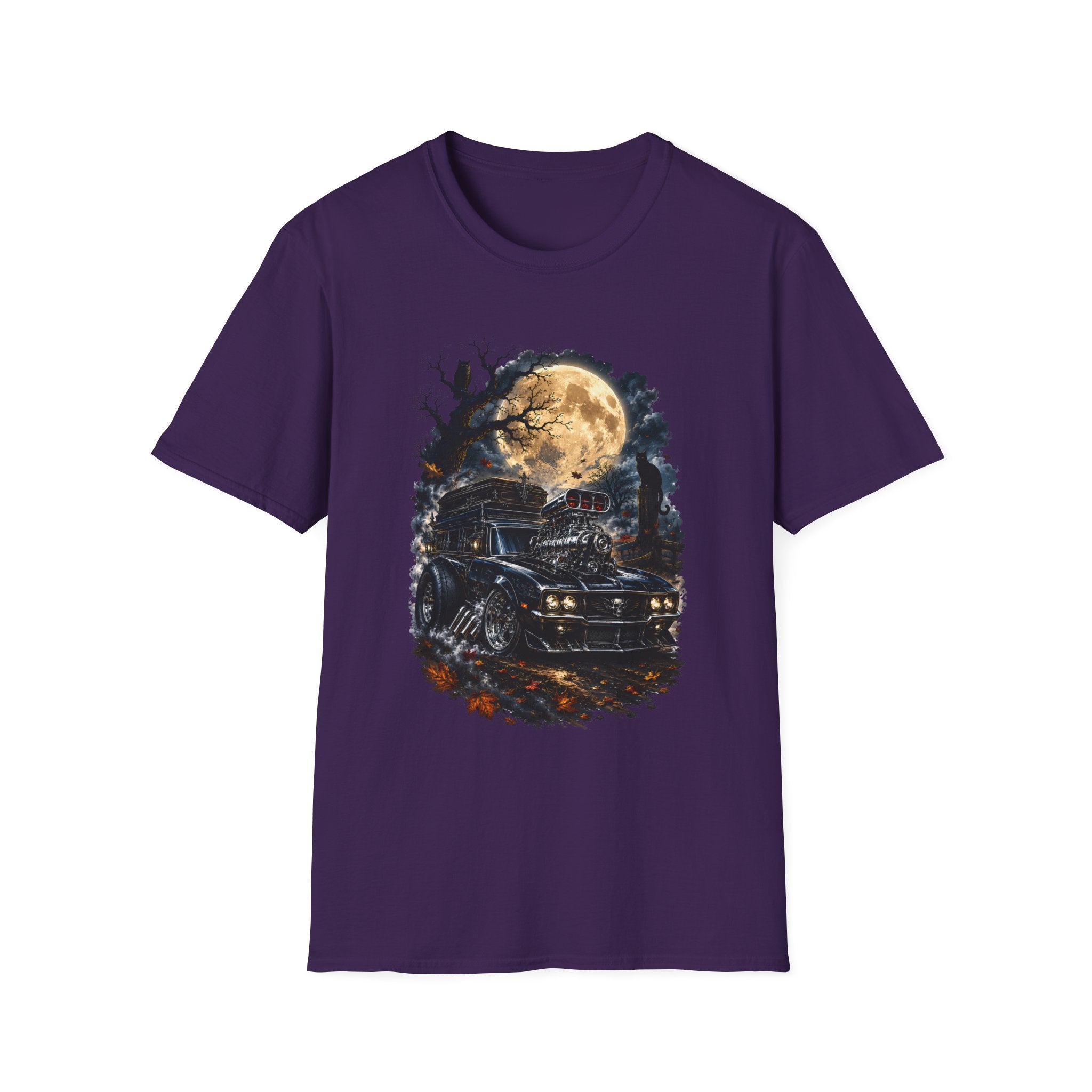 Halloween Full Moon Train T-Shirt