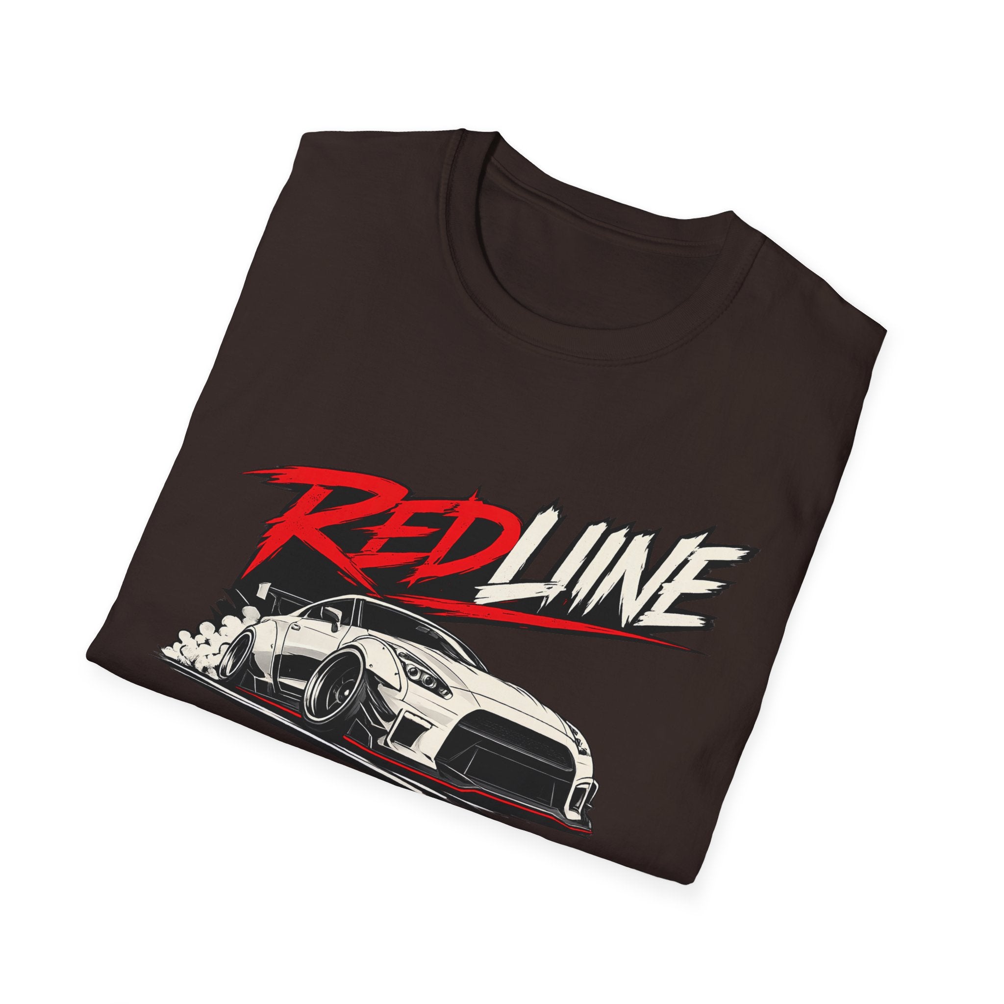 Redline Racing Car T-Shirt — Sporty Drift Graphic Tee