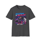 T-Shirt — "Respawn & Redline: No Lag Just Drift" Retro Gaming Drift Car Tee