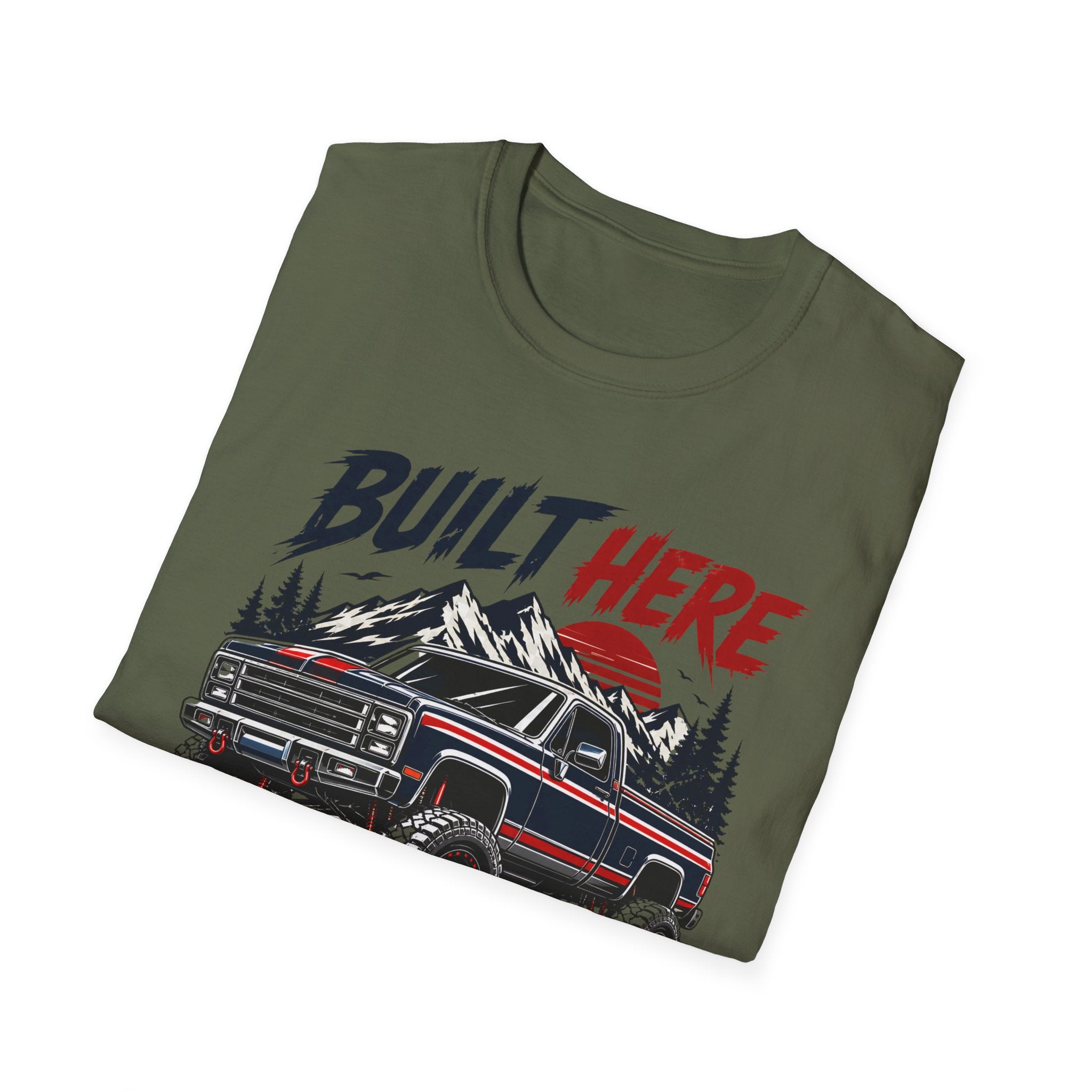 Built Here Driven Proud Truck T-Shirt