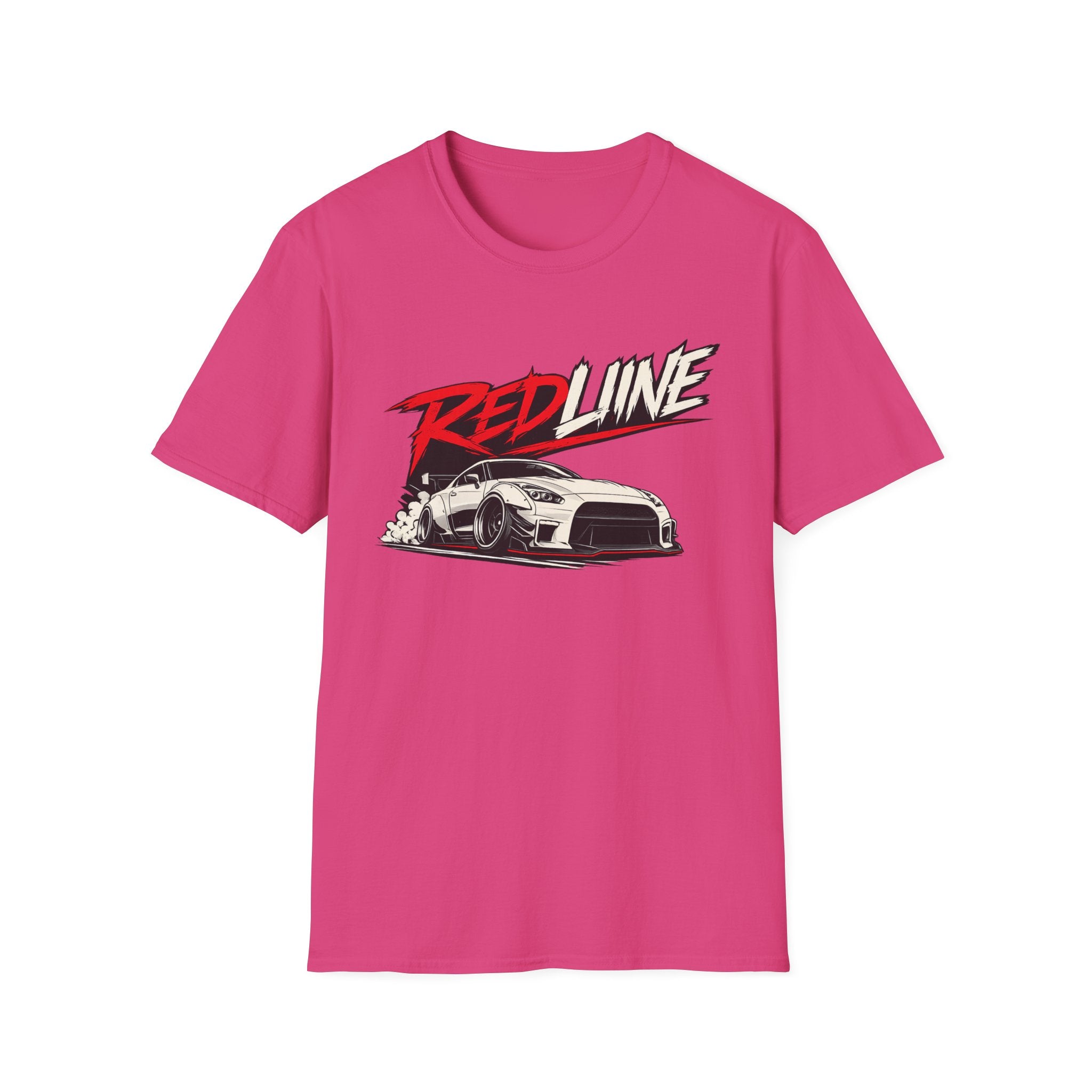 Redline Racing Car T-Shirt — Sporty Drift Graphic Tee