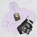 Night Drive Graphic Hoodie — 'Night Shift' Vintage Car Fleece Pullover