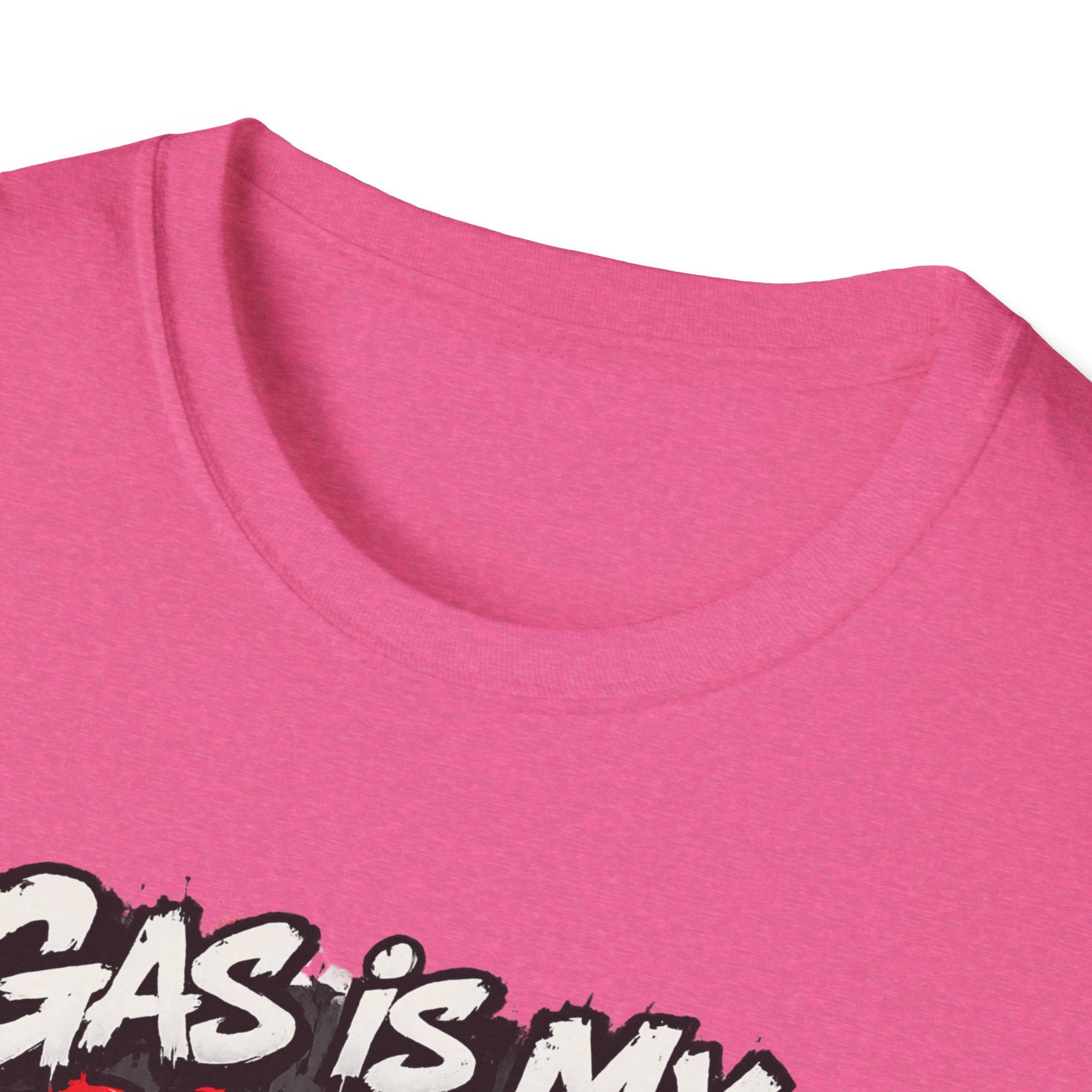 Gas Is My Personality T‑Shirt — Funny Car Fueling Graphic Tee for Gearheads
