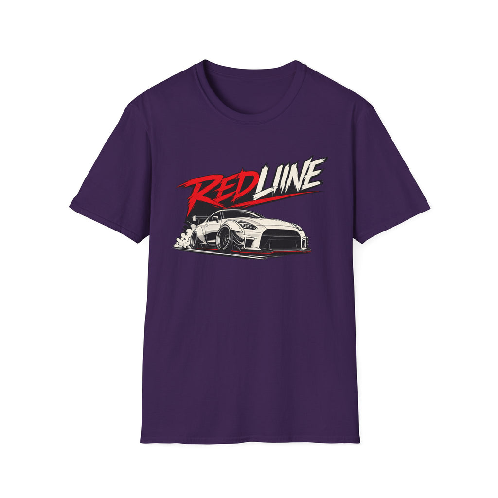 Redline Racing Car T-Shirt — Sporty Drift Graphic Tee