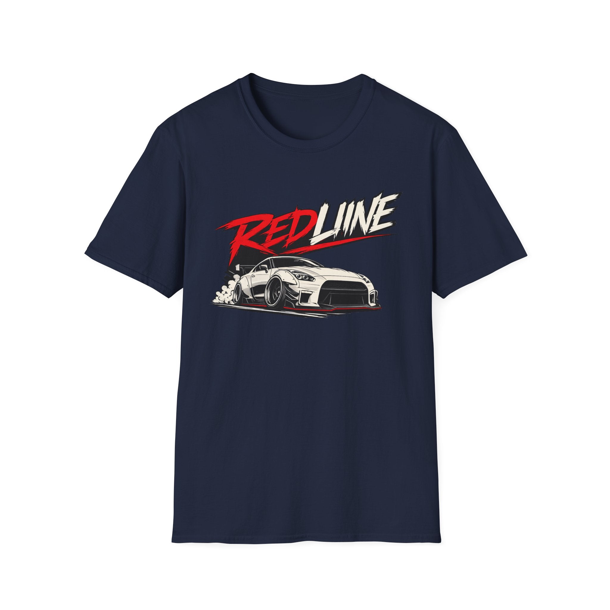 Redline Racing Car T-Shirt — Sporty Drift Graphic Tee