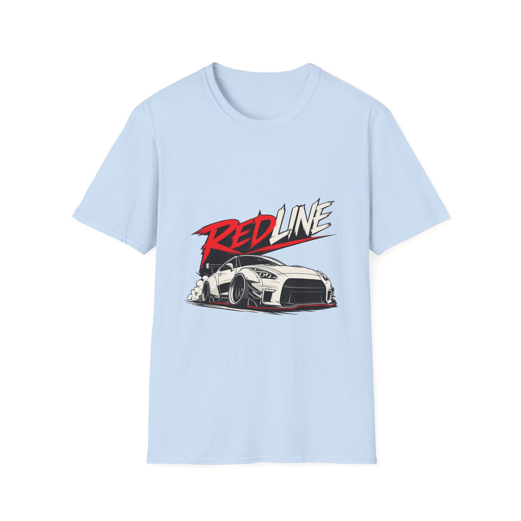 Redline Racing Car T-Shirt — Sporty Drift Graphic Tee