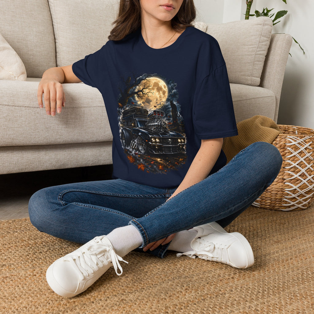 Halloween Full Moon Train T-Shirt