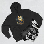 Night Drive Graphic Hoodie — 'Night Shift' Vintage Car Fleece Pullover