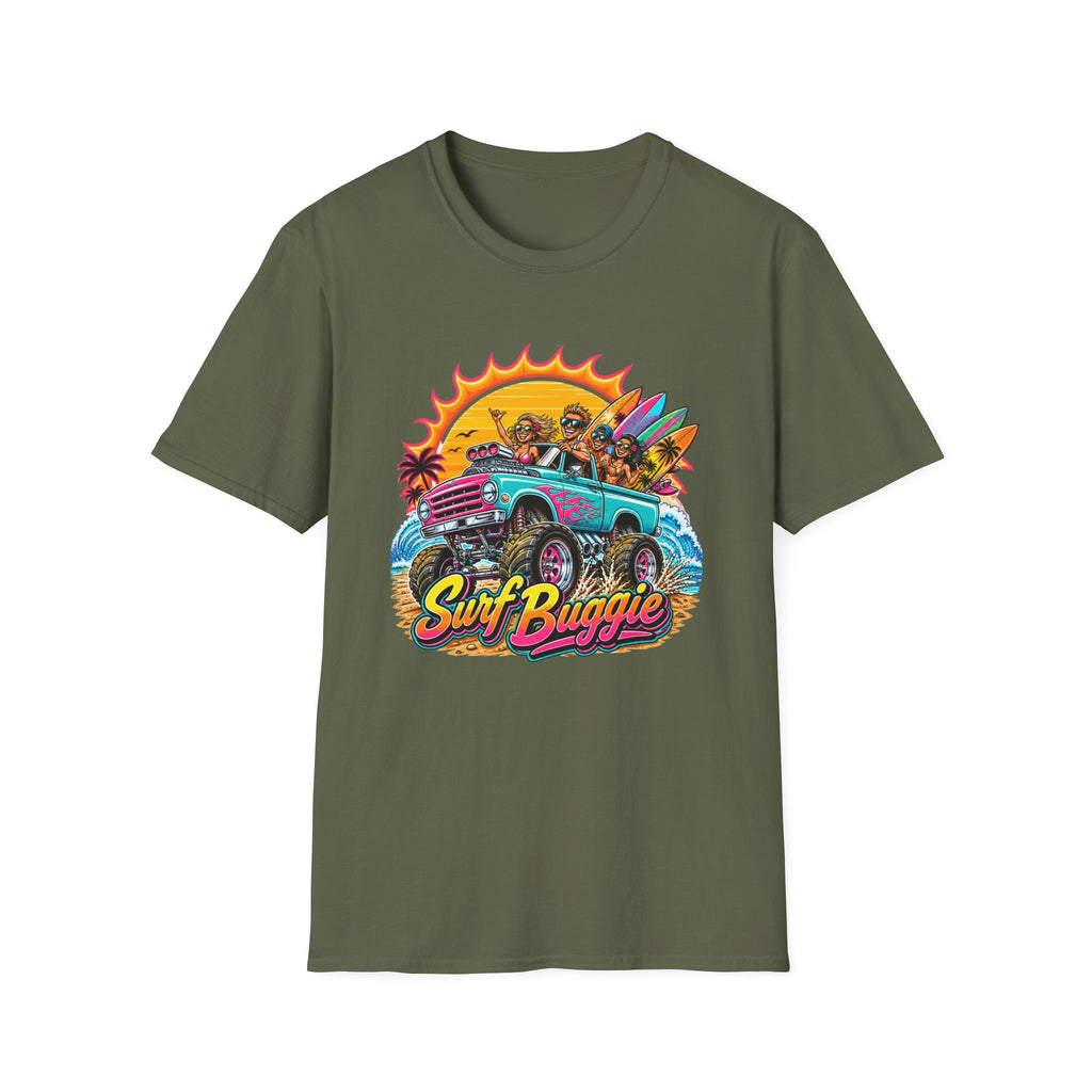 Surf Buggy T-Shirt — Retro Beach Cruiser Graphic Tee