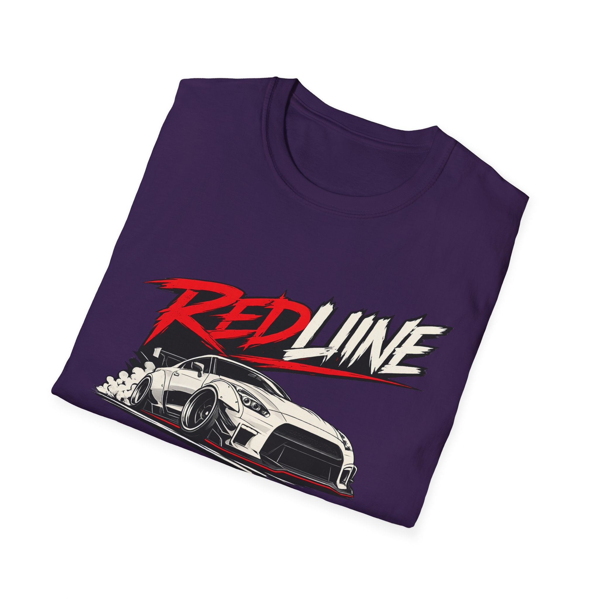 Redline Racing Car T-Shirt — Sporty Drift Graphic Tee