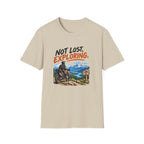 Not Lost, Exploring Motorcycle Adventure T-Shirt
