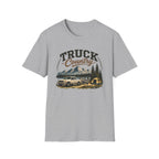 Truck Country T-Shirt — Vintage Mountain Camping Truck Graphic Tee