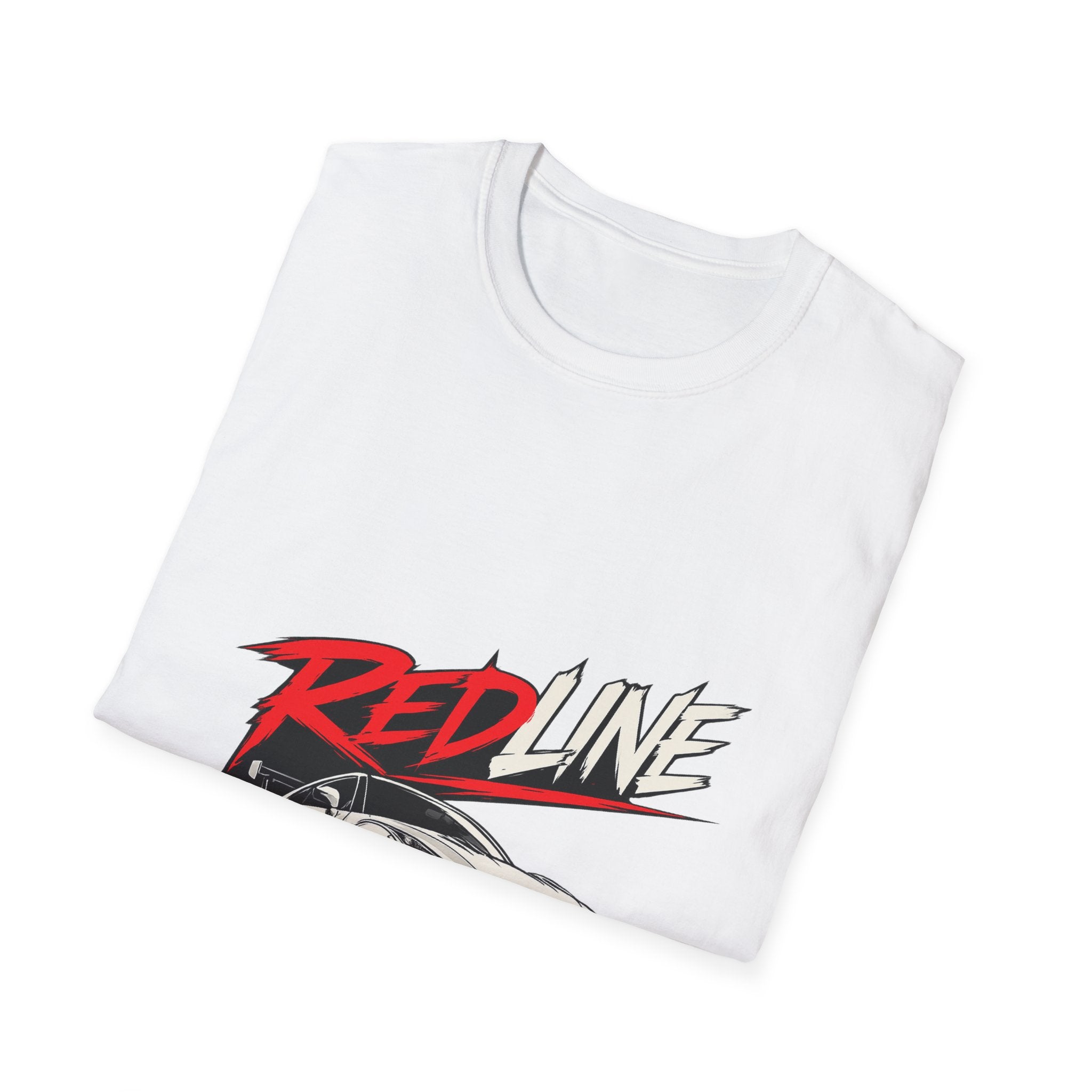 Redline Racing Car T-Shirt — Sporty Drift Graphic Tee