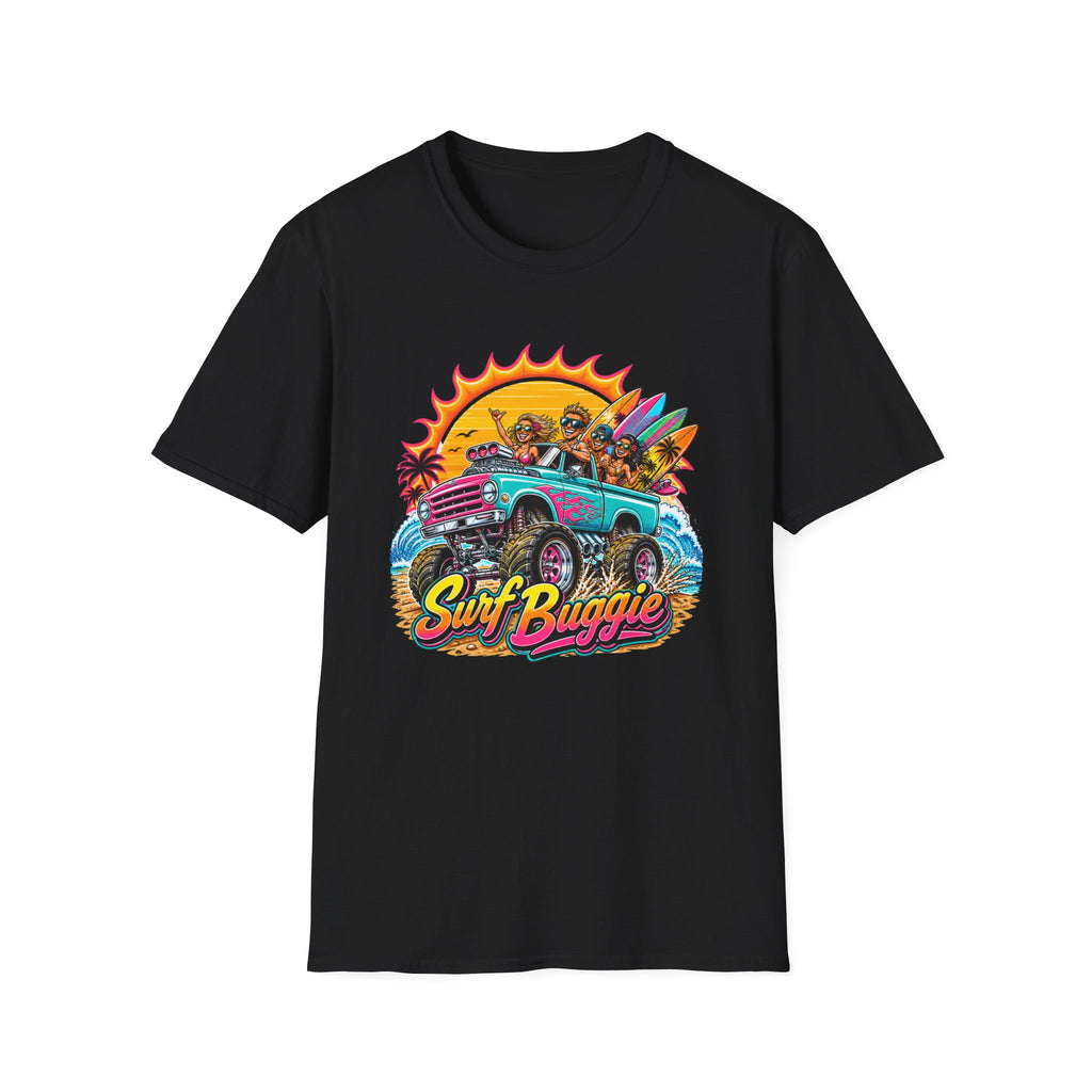 Surf Buggy T-Shirt — Retro Beach Cruiser Graphic Tee