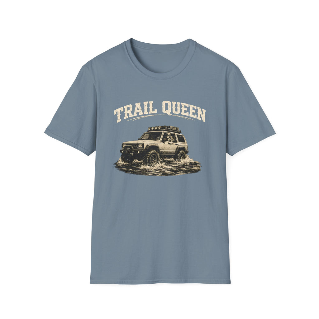 Trail Queen T-Shirt — Off-Road Jeep Adventure Tee for Women