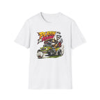 Golf Cart T-Shirt — "Playin' Around" Retro Cartoon Driving Design