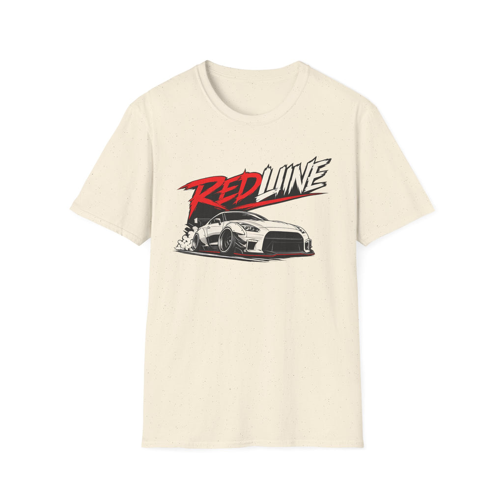 Redline Racing Car T-Shirt — Sporty Drift Graphic Tee