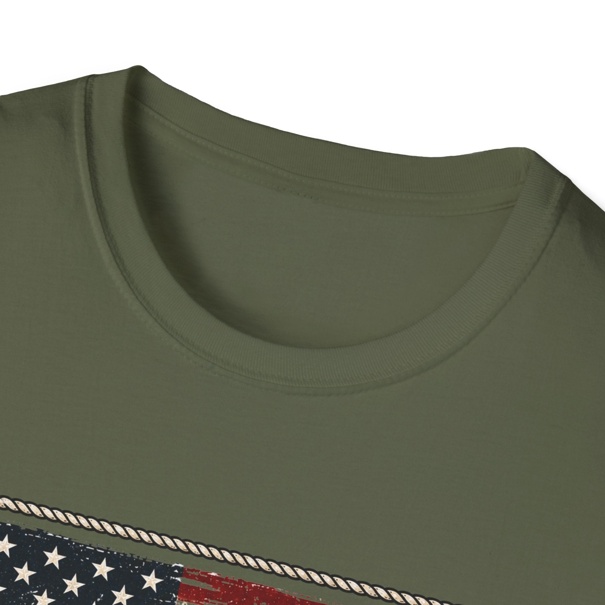 Made in America Truck T-Shirt — "Made in America. Built for the Land." Patriotic Vintage Pickup Tee