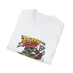 Golf Cart T-Shirt — "Playin' Around" Retro Cartoon Driving Design