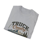 Truck Country T-Shirt — Vintage Mountain Camping Truck Graphic Tee
