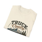 Truck Country T-Shirt — Vintage Mountain Camping Truck Graphic Tee