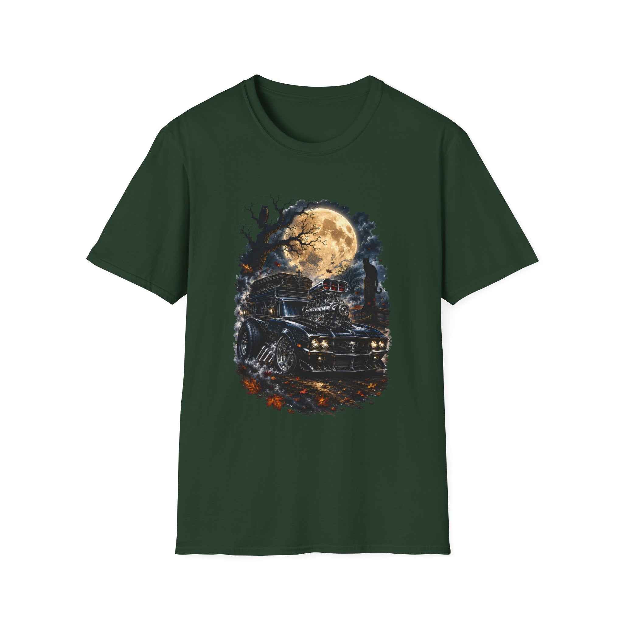 Halloween Full Moon Train T-Shirt