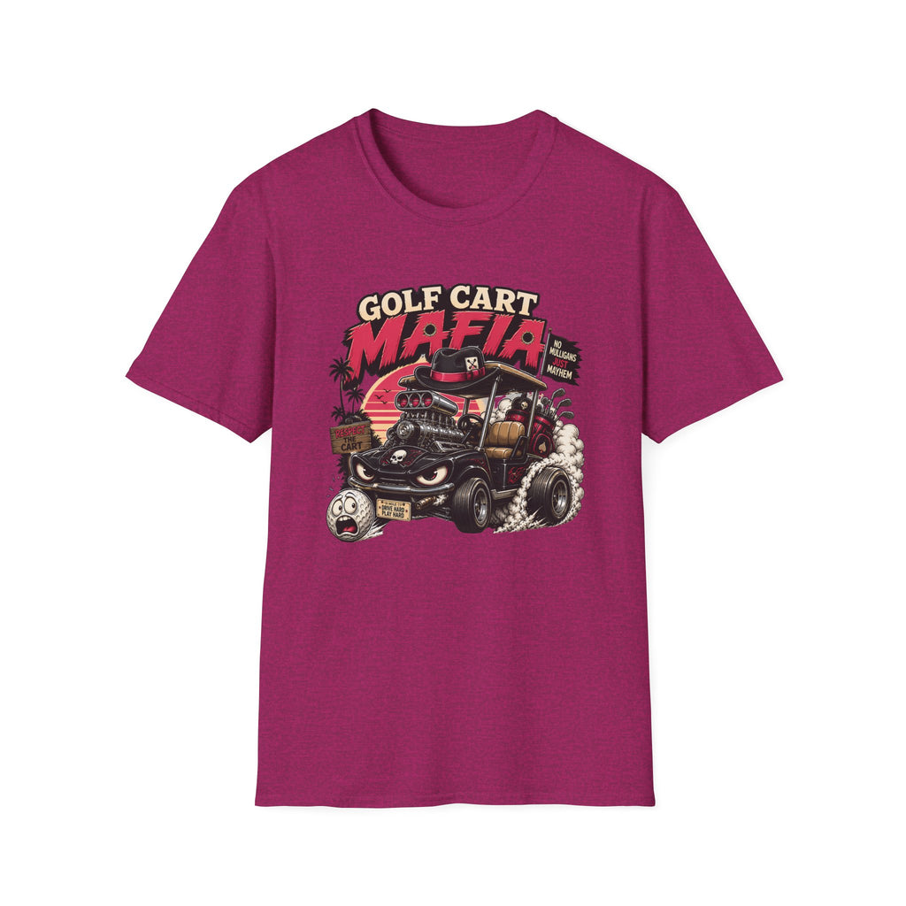 Golf Cart Mafia T-Shirt — Retro Off-Road Golf Cart Graphic Tee