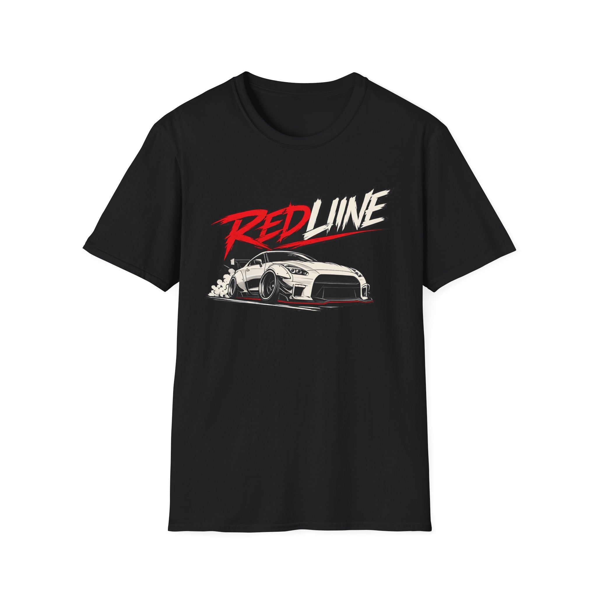 Redline Racing Car T-Shirt — Sporty Drift Graphic Tee