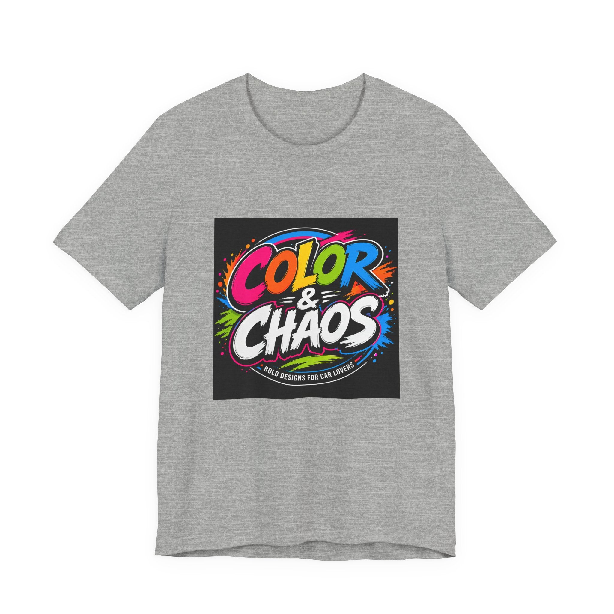 Color & Chaos Graphic Tee — Vibrant Streetwear T-Shirt