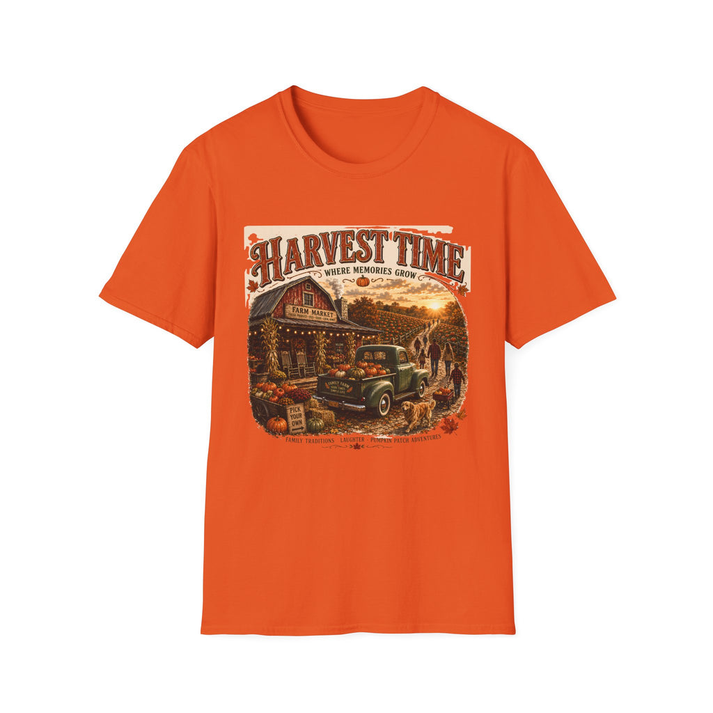 Harvest Time T-Shirt — Vintage Farm Market Fall Tee