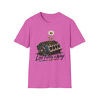 T-Shirt — 'Life Finds a Way' Daisy Rising from Rust Graphic Tee