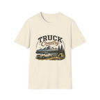 Truck Country T-Shirt — Vintage Mountain Camping Truck Graphic Tee
